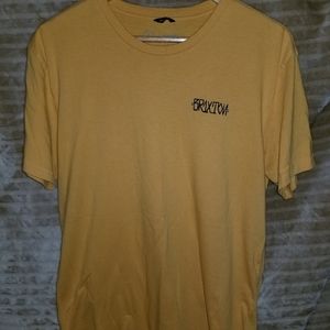 Brixton Yellow Eagle/Snake T Shirt Size L